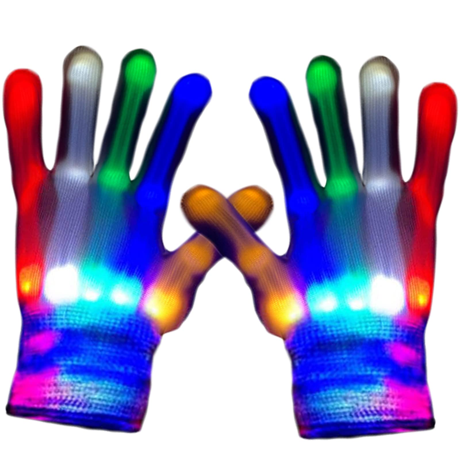 Amazon.com: DALEDWN Led Gloves 5 Colors 6 Modes Light up Gloves